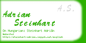 adrian steinhart business card